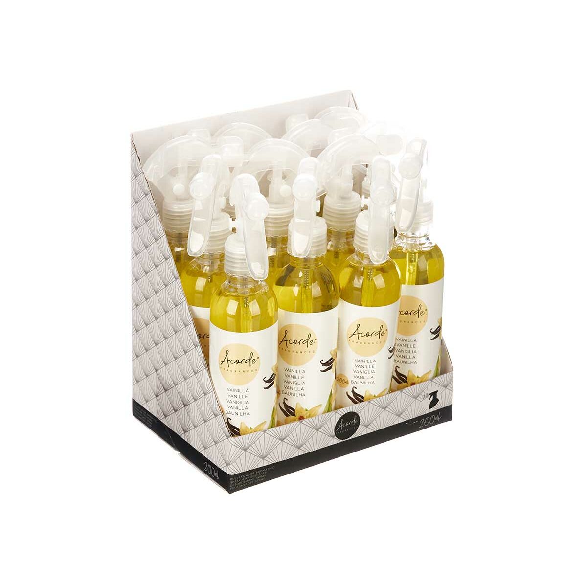 Désodorisant Acorde Vanille 200 ml (12 Unités)